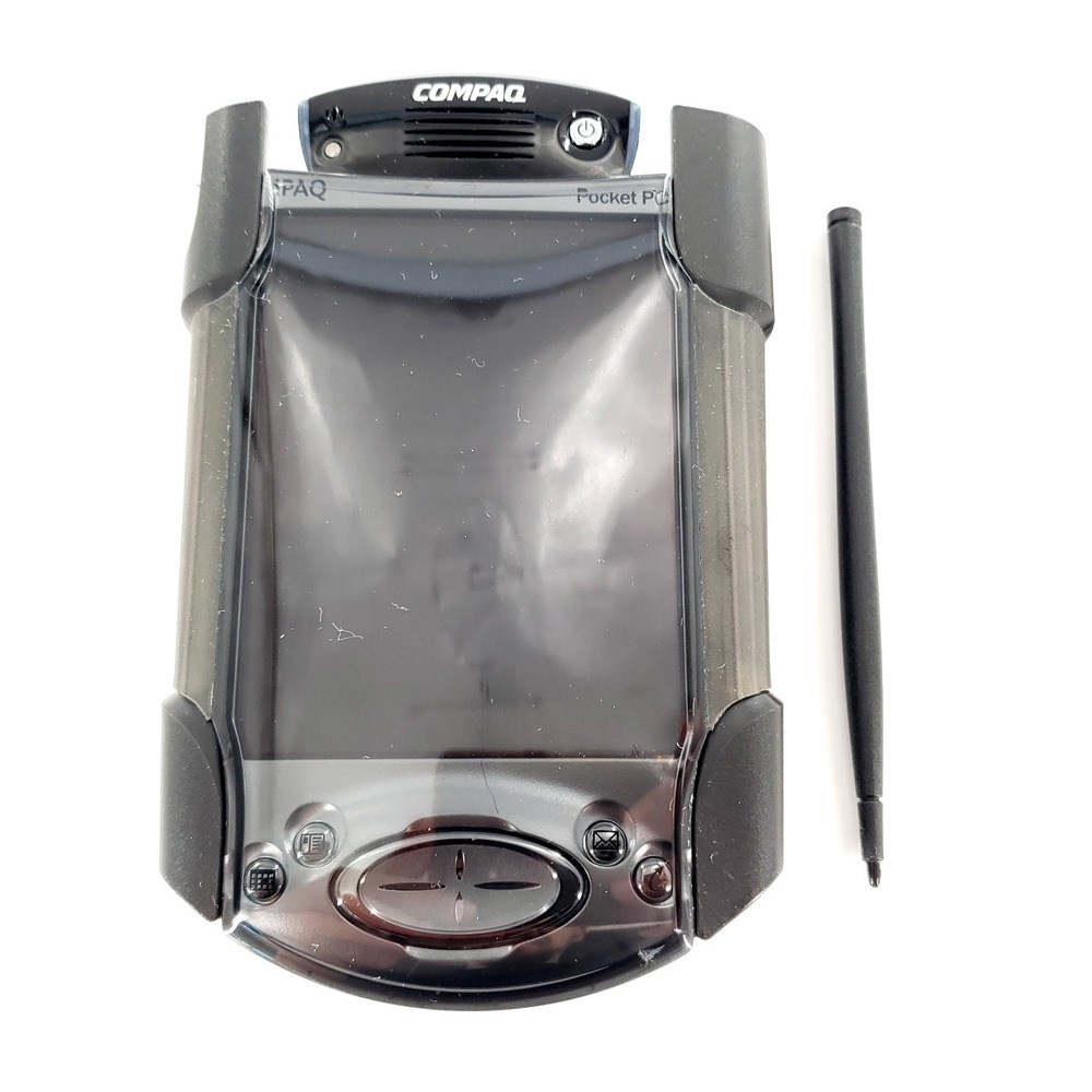 Compaq 3955 iPAQ Pocket PC w/ Cover & Stylus Untested Excellent Condition